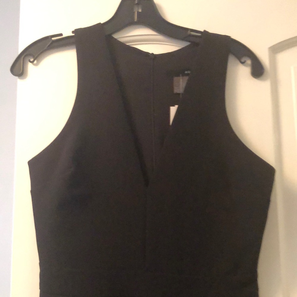 AQUA black cocktail dress